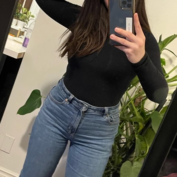 American Apparel Crew Neck Bodysuit , Small - Picture 8 of 14